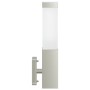 Luz de Pared Exterior Plata Acero Inoxidable IP44 | Foro24.es | Tu tienda online para hogar, jardín y más Foro24.es