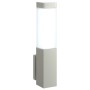 Luz de Pared Exterior Plata Acero Inoxidable IP44 | Foro24.es | Tu tienda online para hogar, jardín y más Foro24.es