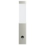 Luces de pared exteriores de con sensor 2 pcs plata acero inoxidable IP44 | Foro24.es | Tu tienda online para hogar, jardín y más Foro24.es