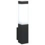 Luces de Pared Exteriores 2 pcs Acero Inoxidable Negro IP44 | Foro24.es | Tu tienda online para hogar, jardín y más Foro24.es