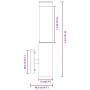 Luces de Pared Exteriores 2 pcs Acero Inoxidable Negro IP44 | Foro24.es | Tu tienda online para hogar, jardín y más Foro24.es