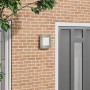 Luz de Pared Exterior 2 pcs Acero Inoxidable Plateado IP44 | Foro24.es | Tu tienda online para hogar, jardín y más Foro24.es