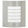 Luz de Pared Exterior con Sensor 2 pcs Plata Acero Inoxidable IP44 | Foro24.es | Tu tienda online para hogar, jardín y más Foro24.es