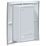 Luces de Pared Exteriores con Sensor 2 pcs Acero Inoxidable Plata IP44 | Foro24.es | Tu tienda online para hogar, jardín y más Foro24.es