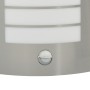 Luces de Pared Exteriores con Sensor 2 pcs Acero Inoxidable Plata IP44 | Foro24.es | Tu tienda online para hogar, jardín y más Foro24.es