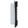 Luces de pared con sensor 2 pcs negro acero inoxidable IP44 | Foro24.es | Tu tienda online para hogar, jardín y más Foro24.es