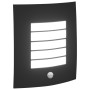 Luces de pared con sensor 2 pcs negro acero inoxidable IP44 | Foro24.es | Tu tienda online para hogar, jardín y más Foro24.es