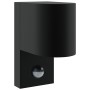 Luces de Pared Exteriores con Sensor 2 piezas Negros Acero Inoxidable IP44 | Foro24.es | Tu tienda online para hogar, jardín y más Foro24.es