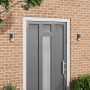 Lámparas de exterior 2 piezas Acero inoxidable plata IP44 | Foro24.es | Tu tienda online para hogar, jardín y más Foro24.es