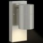 Lámparas de exterior 2 piezas Acero inoxidable plata IP44 | Foro24.es | Tu tienda online para hogar, jardín y más Foro24.es