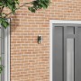 Luz de Pared Exterior con Sensor Acero Inoxidable Plateado IP44 | Foro24.es | Tu tienda online para hogar, jardín y más Foro24.es