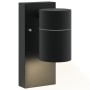 Aplique de Pared Exterior Negro Acero Inoxidable IP44 | Foro24.es | Tu tienda online para hogar, jardín y más Foro24.es