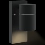 Luces de Pared exteriores 2 pcs Negro Acero Inoxidable IP44 | Foro24.es | Tu tienda online para hogar, jardín y más Foro24.es