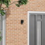 Luz de Pared Exterior con Sensor Negra Acero Inoxidable IP44 | Foro24.es | Tu tienda online para hogar, jardín y más Foro24.es
