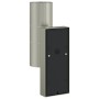 Luces de Pared Exteriores 2 pcs Plata Acero Inoxidable IP44 | Foro24.es | Tu tienda online para hogar, jardín y más Foro24.es