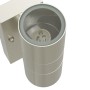 Luces de Pared Exteriores 2 pcs Plata Acero Inoxidable IP44 | Foro24.es | Tu tienda online para hogar, jardín y más Foro24.es
