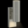 Luces de Pared Exteriores 2 pcs Plata Acero Inoxidable IP44 | Foro24.es | Tu tienda online para hogar, jardín y más Foro24.es
