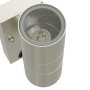 Apliques de Pared Exteriores de con Sensor 2 pcs Plateado Acero Inoxidable IP44 | Foro24.es | Tu tienda online para hogar, jardín y más Foro24.es