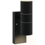 Luz de Pared Exterior Negra Acero Inoxidable IP44 | Foro24.es | Tu tienda online para hogar, jardín y más Foro24.es
