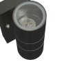 Luces de Pared Exteriores 2 pcs Acero Inoxidable Negro IP44 | Foro24.es | Tu tienda online para hogar, jardín y más Foro24.es