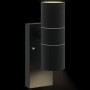 Luces de Pared Exteriores 2 pcs Acero Inoxidable Negro IP44 | Foro24.es | Tu tienda online para hogar, jardín y más Foro24.es