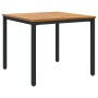 Mesa de Jardín 90x90x75 cm de Madera Maciza de Acacia y Metal von , Gartentische - Ref: Foro24-4010610, Preis: 142,16 €, Raba...