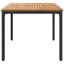 Mesa de Jardín 150x90x75 cm de Madera Maciza de Acacia y Metal by , Garden tables - Ref: Foro24-4010611, Price: 196,78 €, Dis...