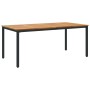 Mesa de Jardín  180x90x75 cm de Madera de Acacia Sólida y Metal | Foro24.es | Tu tienda online para hogar, jardín y más Foro24.es