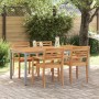 Mesa de Jardín  180x90x75 cm de Madera Maciza de Acacia y Metal | Foro24.es | Tu tienda online para hogar, jardín y más Foro24.es