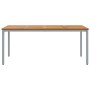 Mesa de Jardín  180x90x75 cm de Madera Maciza de Acacia y Metal | Foro24.es | Tu tienda online para hogar, jardín y más Foro24.es