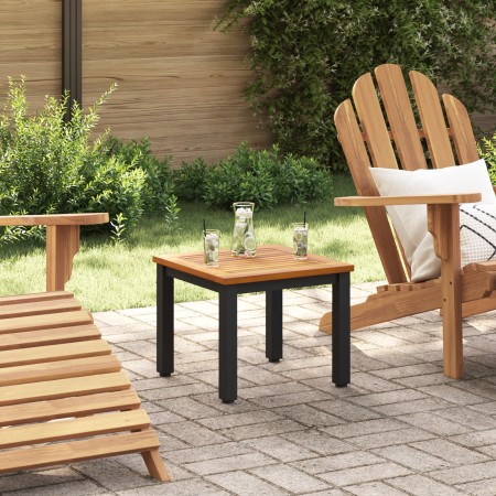 Mesa Lateral de Jardín 45x45x38 cm de Madera Maciza de Acacia | Foro24.es | Tu tienda online para hogar, jardín y más Foro24.es