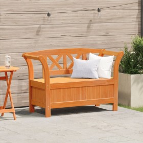 Banco de Almacenamiento de Jardín Acacia 119x76x44 cm Madera Maciza by , garden benches - Ref: Foro24-4012182, Price: 128,53 ...