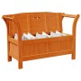 Banco de Almacenamiento de Jardín Acacia 119x76x44 cm Madera