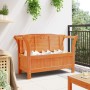 Banco de Almacenamiento de Jardín Acacia 119x76x44 cm Madera