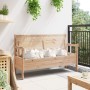 Banco de exterior 119x76x44 cm de Madera maciza de Pino von , Gartenbänke - Ref: Foro24-4012183, Preis: 122,60 €, Rabatt: %
