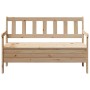 Banco de exterior 119x76x44 cm de Madera maciza de Pino von , Gartenbänke - Ref: Foro24-4012183, Preis: 122,60 €, Rabatt: %