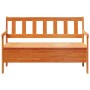 Banco de Exterior Acacia 119x76x44 cm Madera Sólida de Pino by , garden benches - Ref: Foro24-4012184, Price: 130,32 €, Disco...