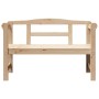 Banco de Exterior 119x76x44 cm de Madera Sólida de Pino de , Bancos de jardín - Ref: Foro24-4012185, Precio: 85,70 €