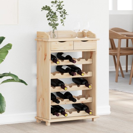 Estante para vino 90x60x30 cm de madera maciza de pino von , Weinregale - Ref: Foro24-4012189, Preis: 80,26 €, Rabatt: %
