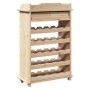 Estante para vino 90x60x30 cm de madera maciza de pino von , Weinregale - Ref: Foro24-4012189, Preis: 80,26 €, Rabatt: %