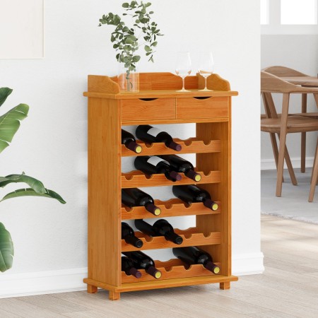 Expositor de Vino 90x60x30 cm Madera Maciza de Pino | Foro24.es | Tu tienda online para hogar, jardín y más Foro24.es