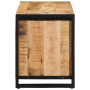 Banco para Zapatos 100x40x50 cm Madera Maciza Rugosa de Mango | Foro24.es | Tu tienda online para hogar, jardín y más Foro24.es