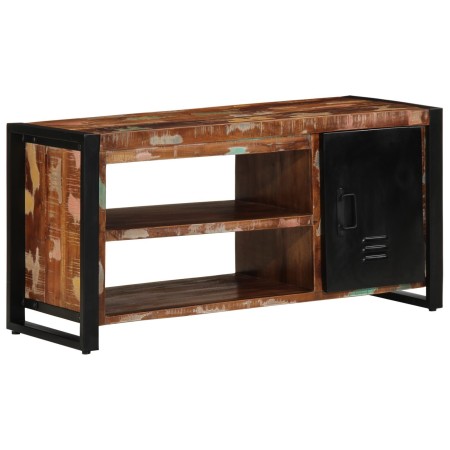 Banco para zapatos Multicolor 100x40x50 cm Madera recuperada | Foro24.es | Tu tienda online para hogar, jardín y más Foro24.es