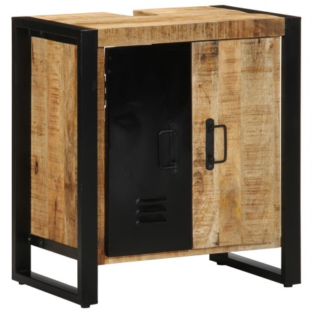Armario de Baño 55x35x60 cm Madera Maciza Áspera de Mango | Foro24.es | Tu tienda online para hogar, jardín y más Foro24.es
