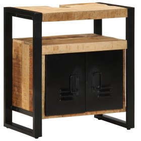 Gabinete de Lavabo 55x35x60 cm de Madera Maciza