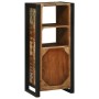 Armario de pared para baño 40x30x90 cm de madera sólida recuperada | Foro24.es | Tu tienda online para hogar, jardín y más Foro24.es