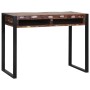 Mesa de Tocador con Espejo Multicolor 100x50x75 cm de Madera Recuperada | Foro24.es | Tu tienda online para hogar, jardín y más Foro24.es