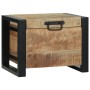 Cajas de almacenamiento  40x30x30cm de Madera maciza de Mango y Metal | Foro24.es | Tu tienda online para hogar, jardín y más Foro24.es