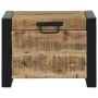 Cajas de almacenamiento  40x30x30cm de Madera maciza de Mango y Metal | Foro24.es | Tu tienda online para hogar, jardín y más Foro24.es