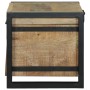 Cajas de almacenamiento  40x30x30cm de Madera maciza de Mango y Metal | Foro24.es | Tu tienda online para hogar, jardín y más Foro24.es